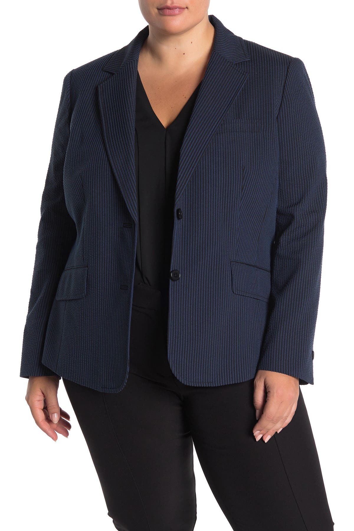 anne klein plus size blazers