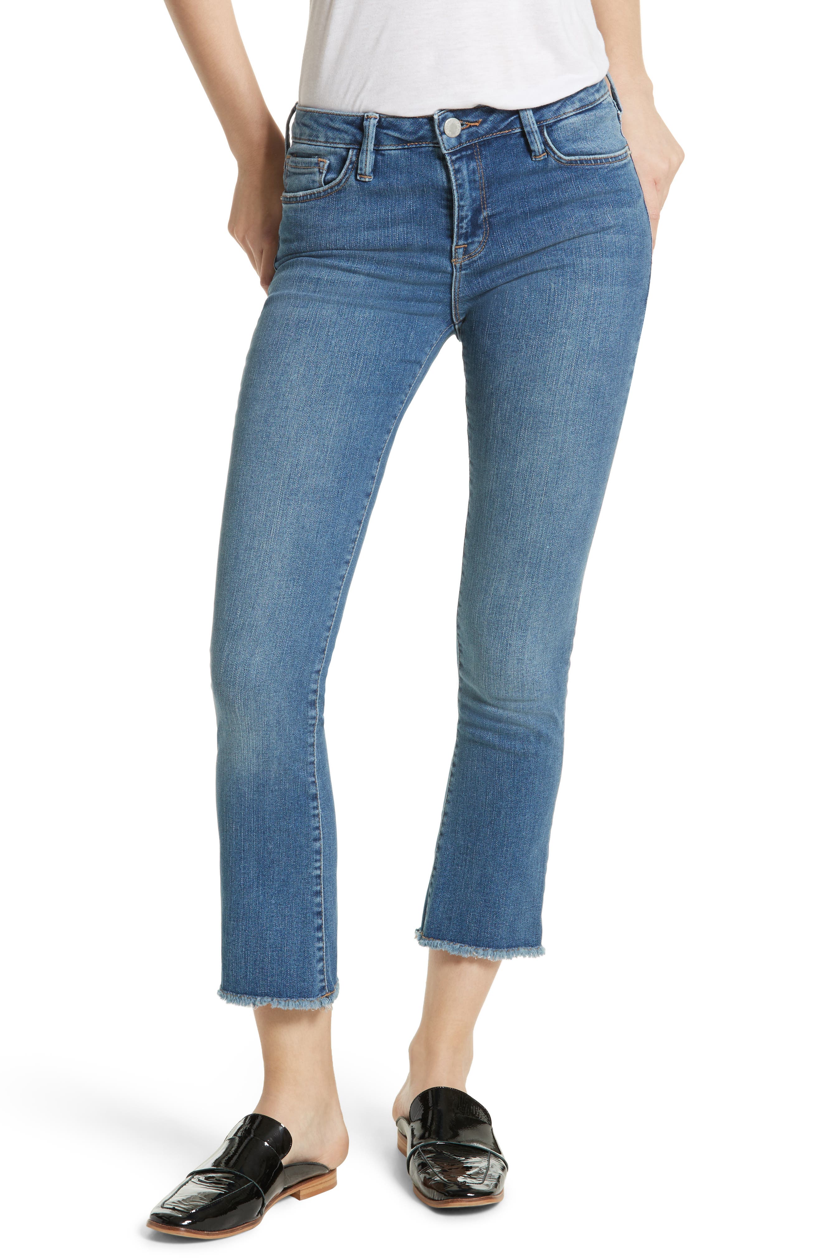 free people cropped jeans