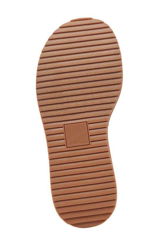Shop Dolce Vita Rysha Platform Sandal In Cider Leather