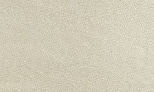 Shop Boamar Egypt Faux Pearl Accent Linen Blend Cover-up Wrap Skirt In Sienna