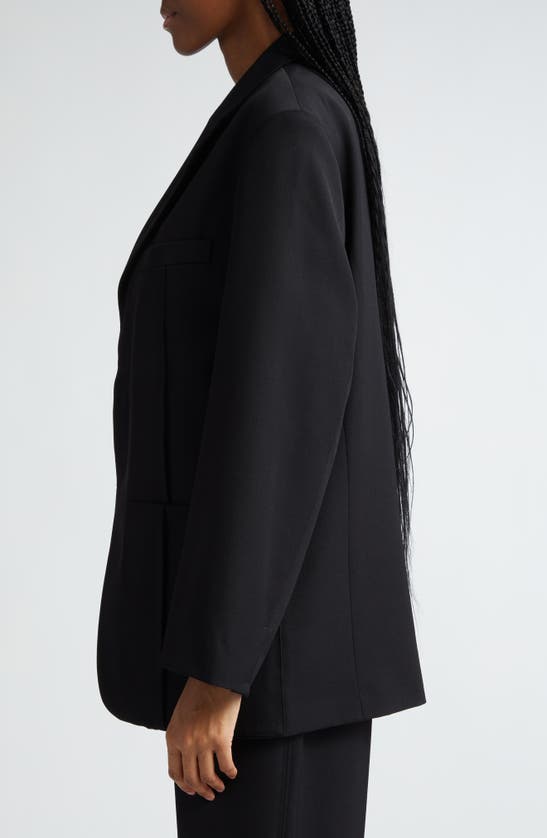 Jacquemus Caraco Cotton-blend Jacket In Black 990