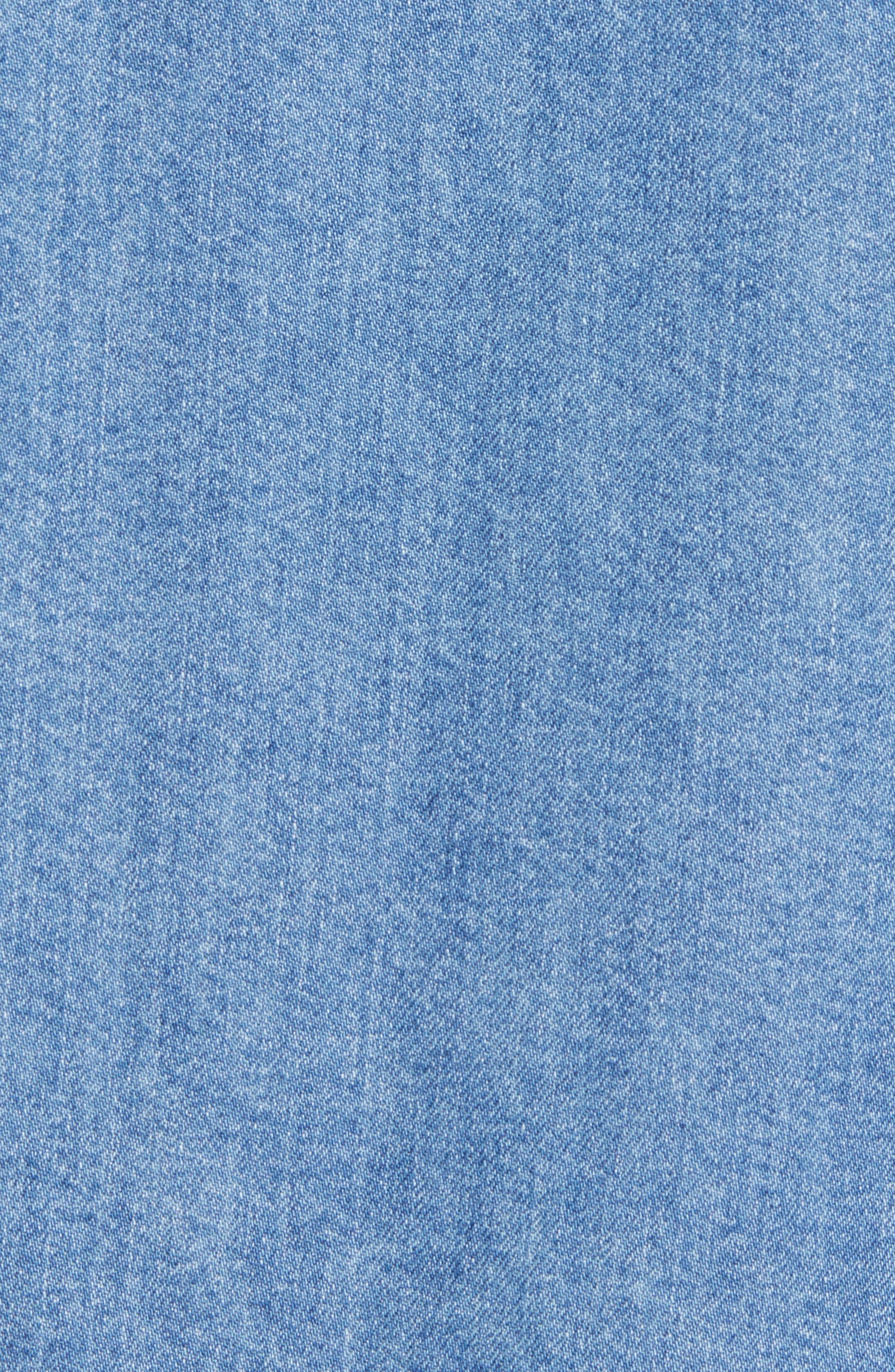 FRAME Cotton & SIlk Denim ButtonUp Shirt Nordstromrack