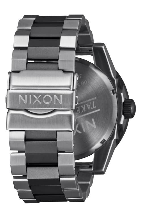 NIXON NIXON THE CORPORAL BRACELET WATCH, 48MM 