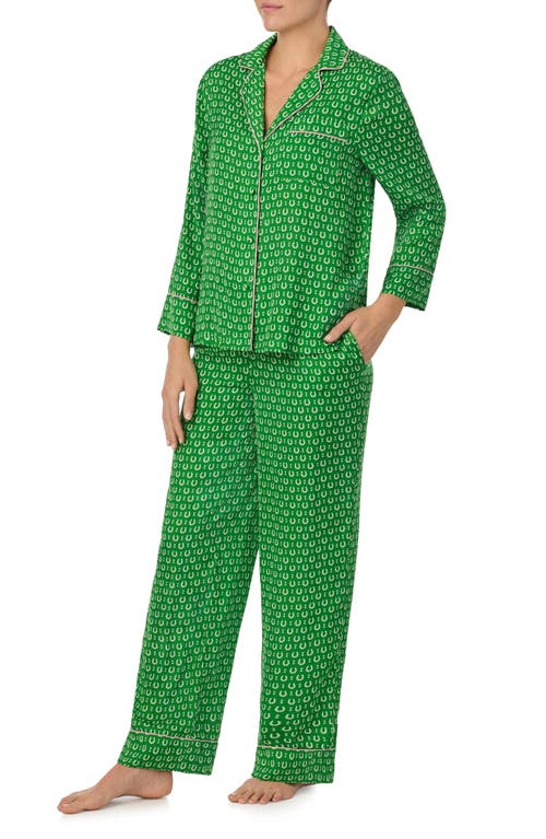 Shop Kate Spade New York Print Pajamas In Green Print