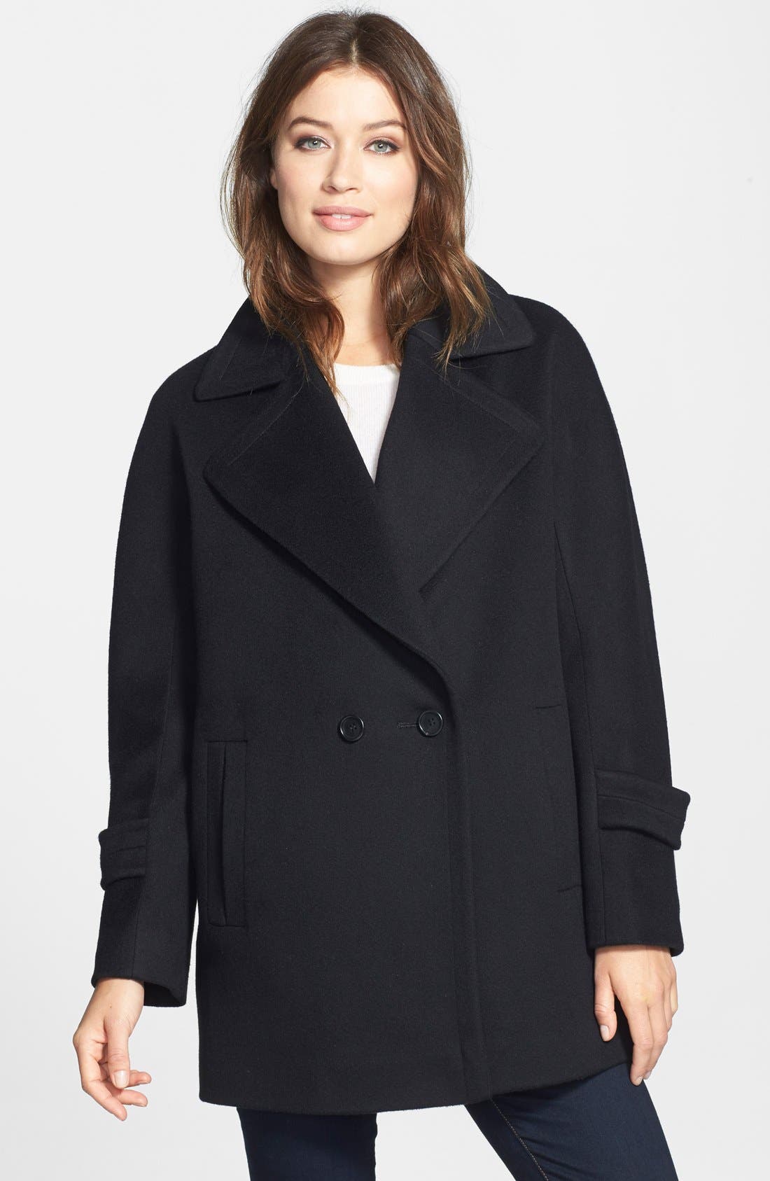 wool coat fleurette