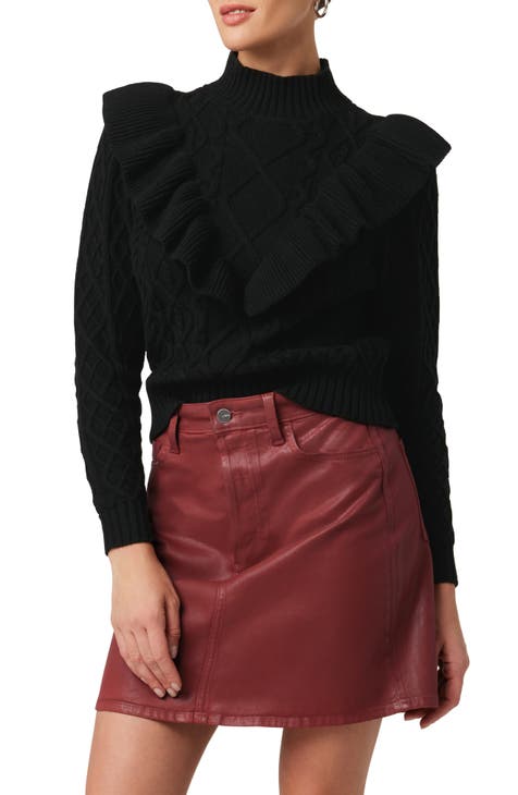 The Harley Ruffle Turtleneck Sweater