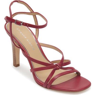 Etienne Aigner Milan Strappy Sandal- Red