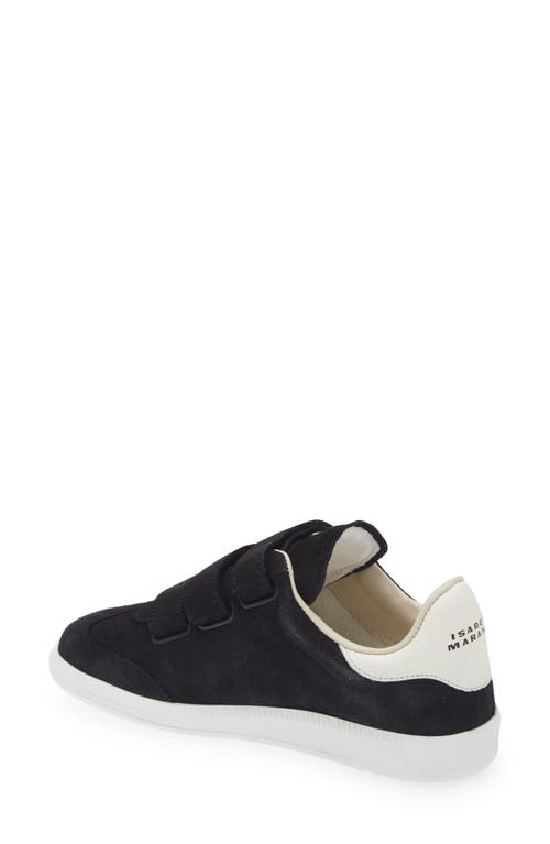 Shop Isabel Marant Beth Sneaker In Black/ecru