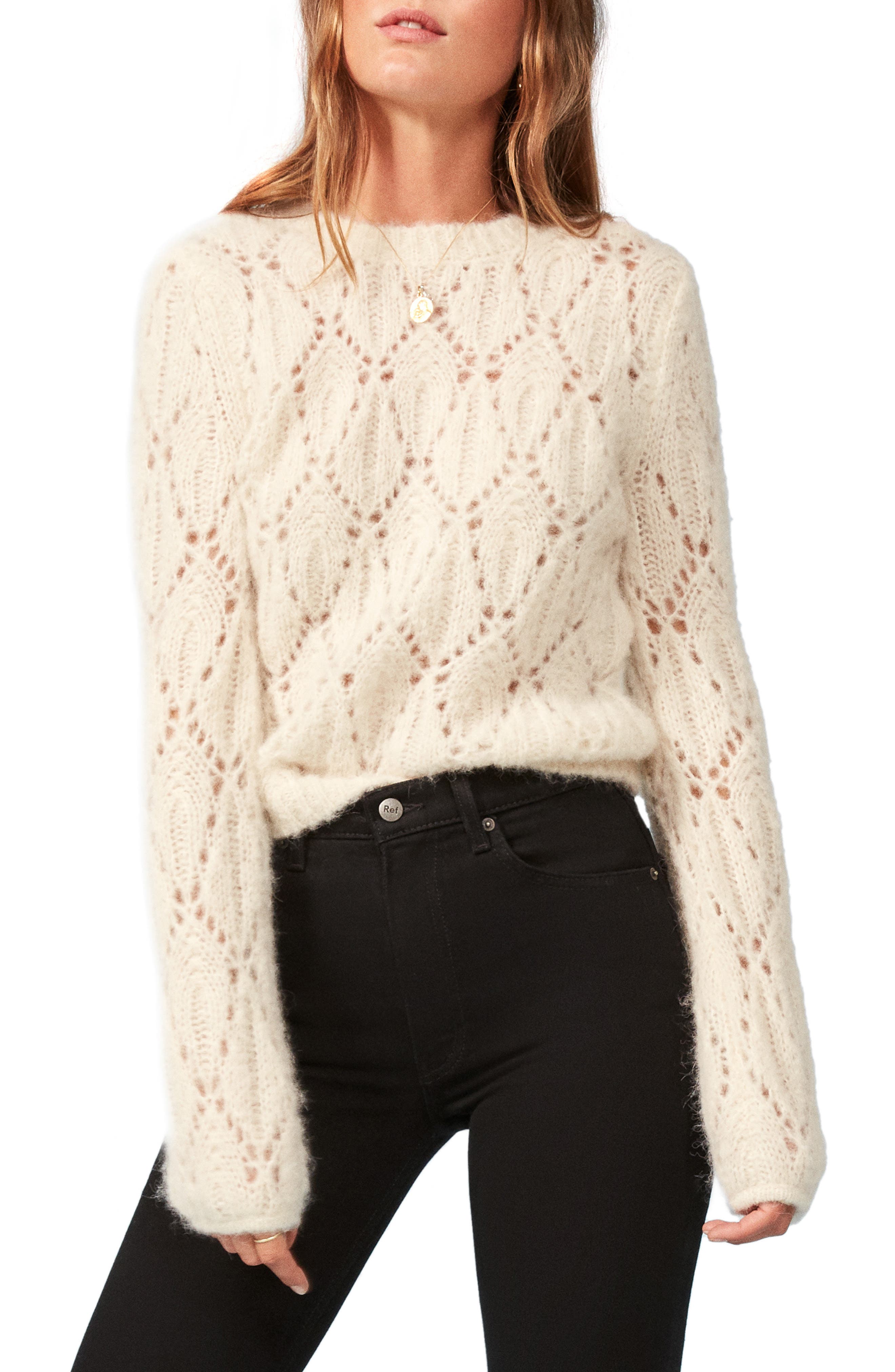 reformation jessie sweater