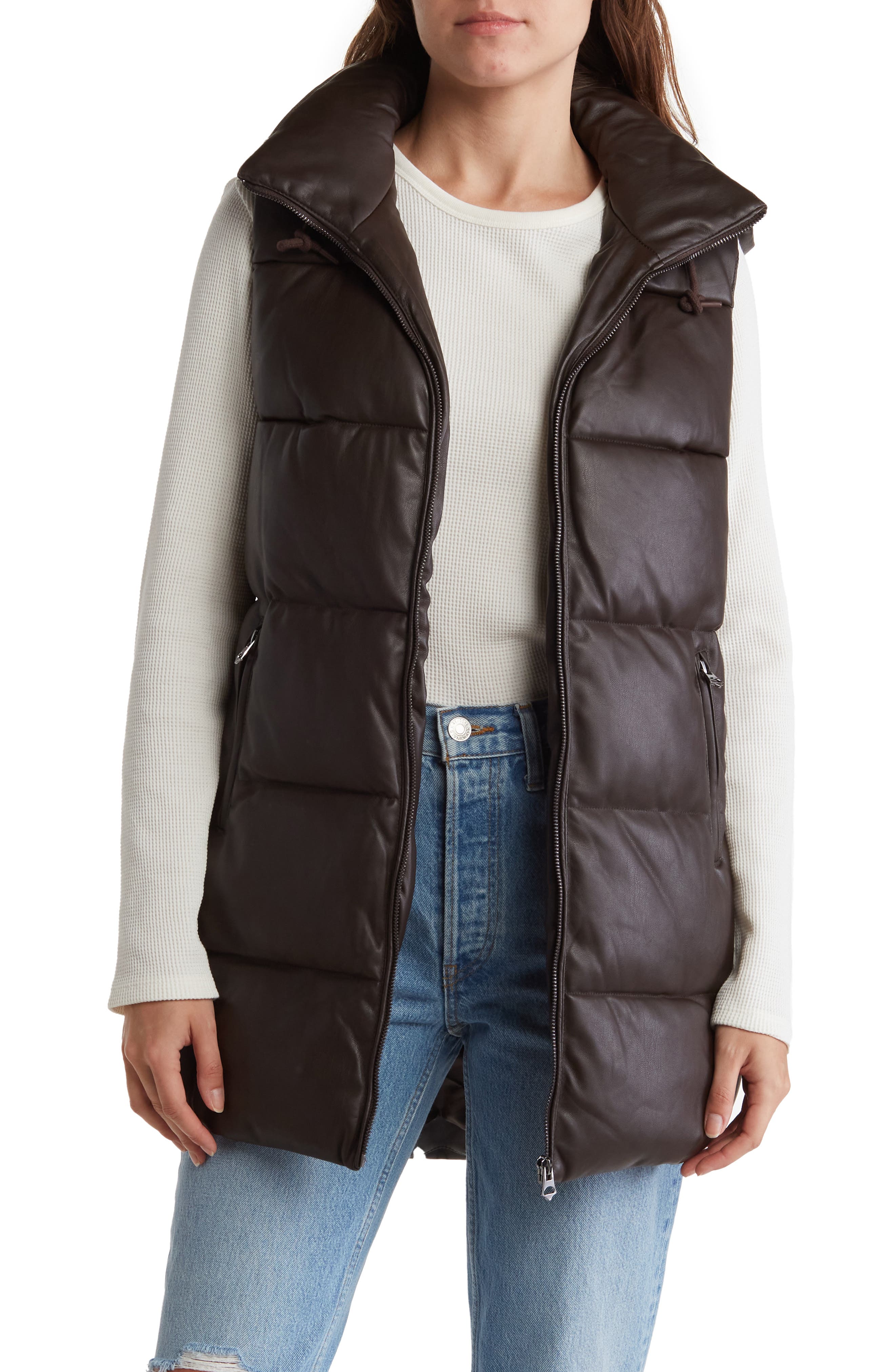 Women's Brown Vests | Nordstrom Rack