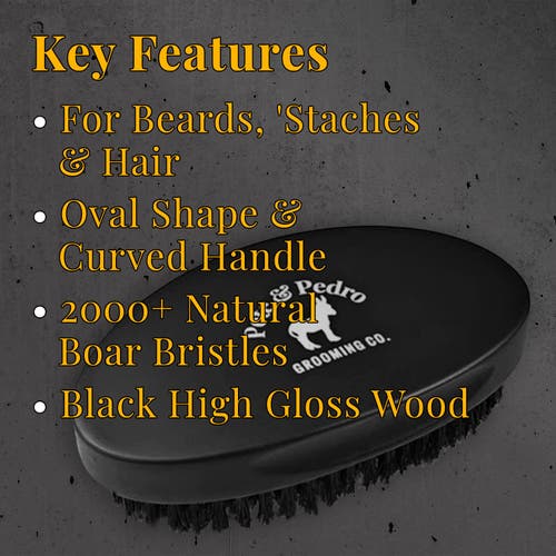 Pete & Pedro Hair & Beard Brush