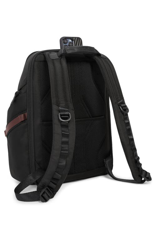 Shop Tumi Search Nylon Backpack In Oxblood