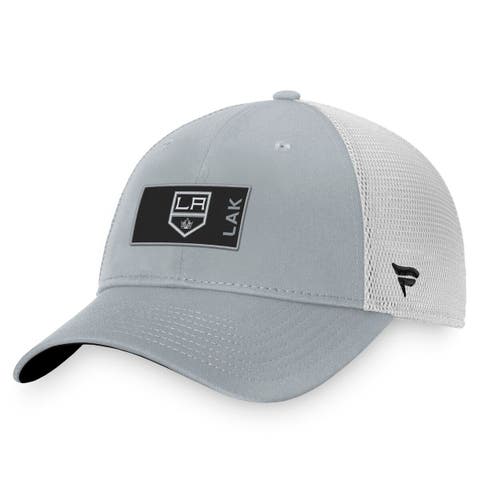Men's Fanatics Branded White/Purple New Jersey Devils 2022 Hockey Fights Cancer Authentic Pro Snapback Hat