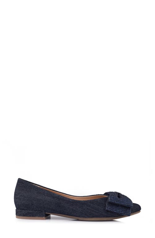 ME TOO ME TOO ALIZE BOW POINTED TOE FLAT