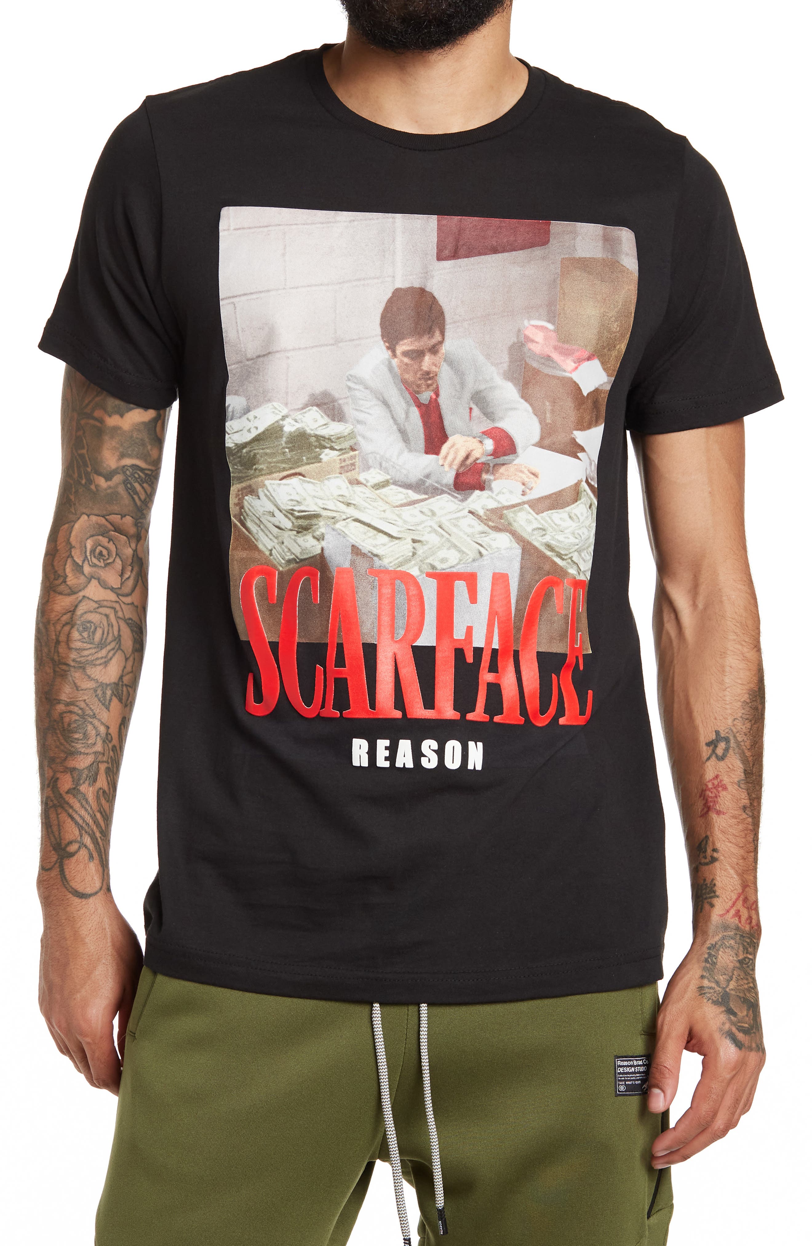 Reason Scarface Money Graphic T-Shirt 