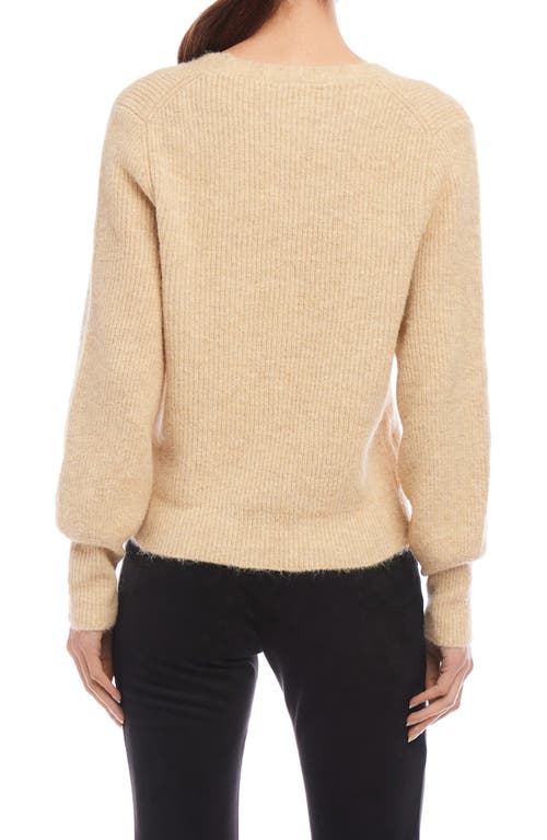 Shop Fifteen Twenty Kennedy Cardigan In Oatmeal
