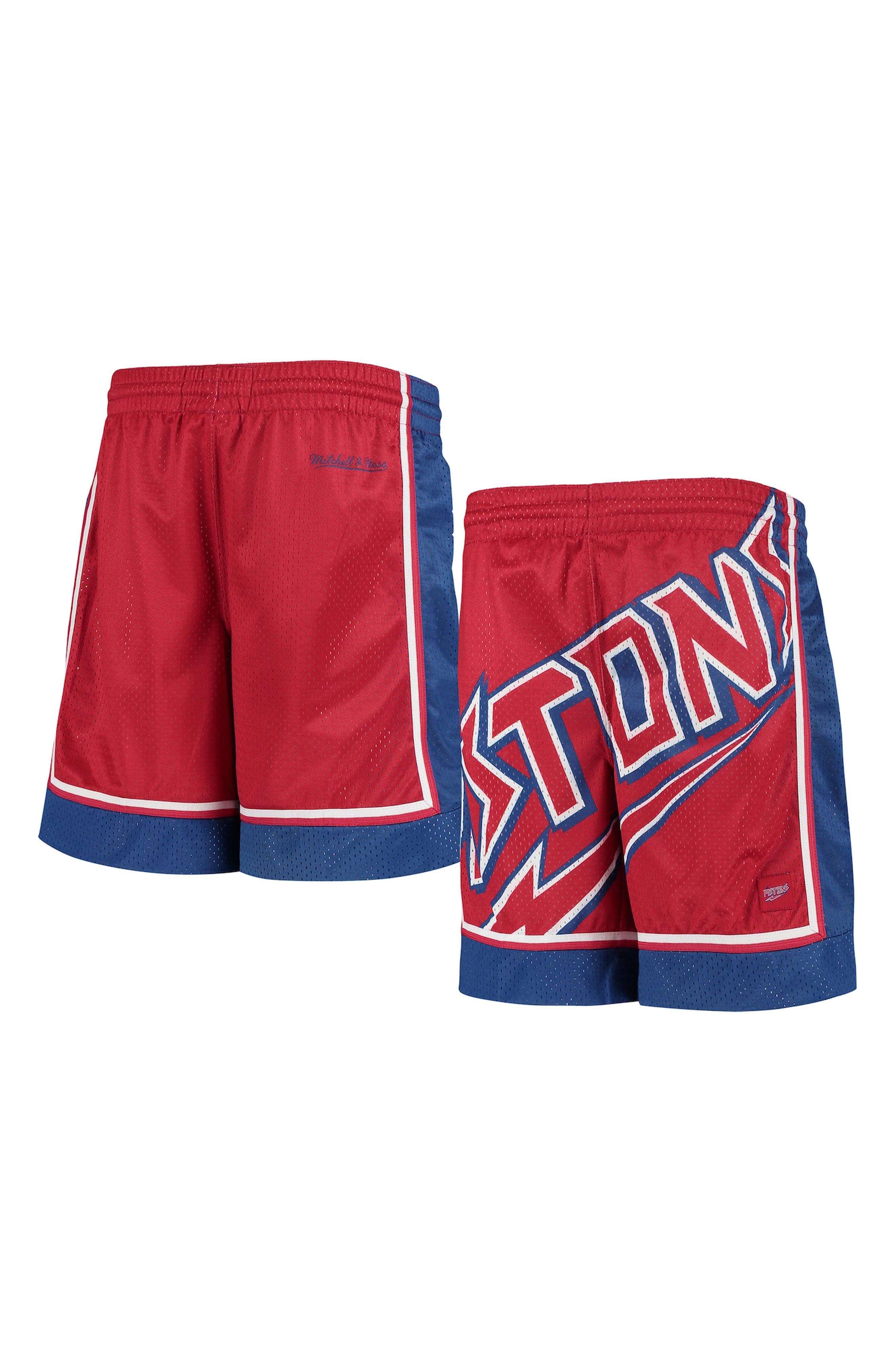 throwback pistons shorts