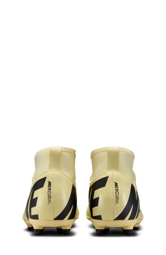 Shop Nike Jr Superfly 9 Club Soccer Cleat In Lemonade/ Black/ Gold Coin
