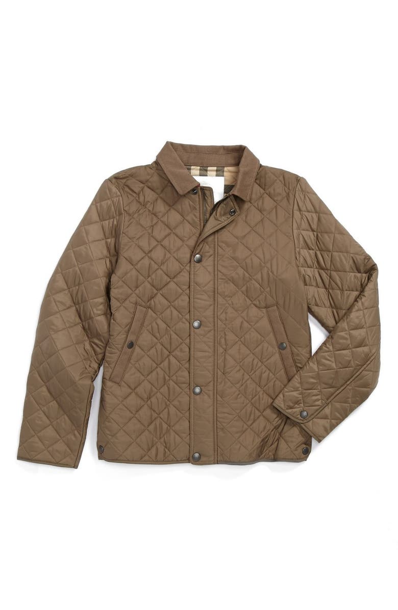 Burberry Quilted Jacket (Little Boys & Big Boys) | Nordstrom
