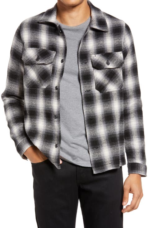 Men's Black Flannel Shirts | Nordstrom