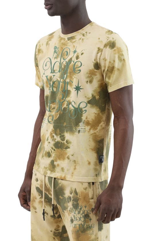 Prps Men's Missons Cotton T-shirt In Green Multi