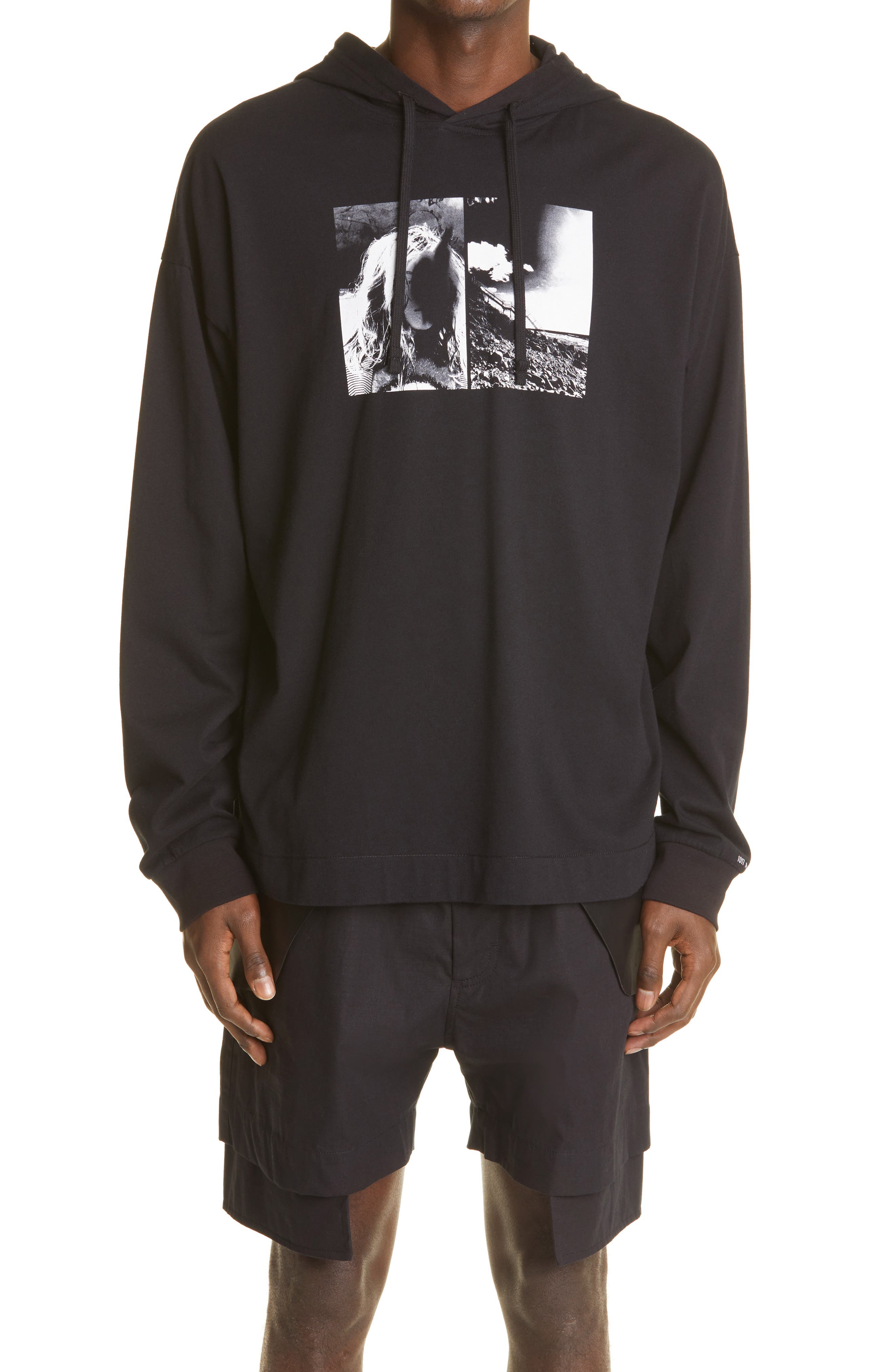 1017 ALYX 9SM, MARK FLOOD OVERSIZED GRAPHIC HOODIE