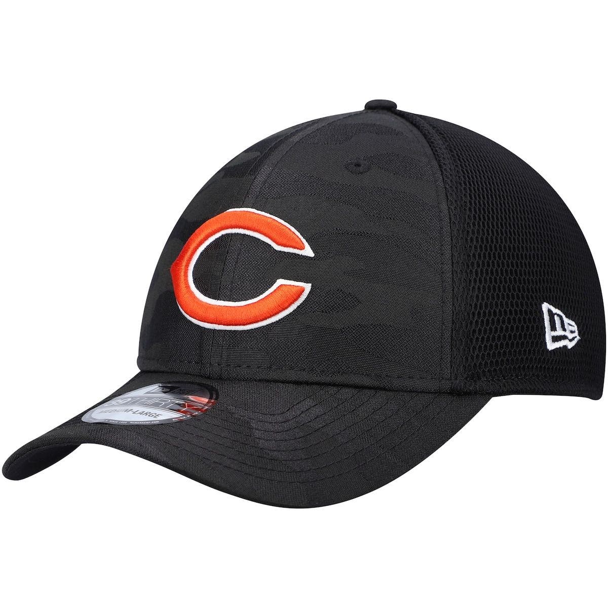 Era Black Chicago Bears Camo Tone 