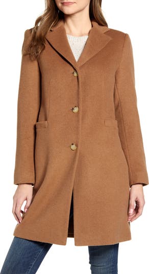 Lauren Ralph Lauren Wool Blend Reefer Coat | Nordstrom