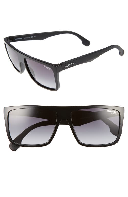 Carrera Eyewear 58mm Sunglasses in Black/Dark Grey