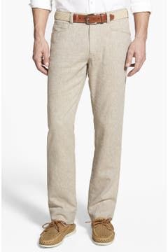 Tommy Bahama 'Baja' Five-Pocket Cotton & Linen Pants | Nordstrom