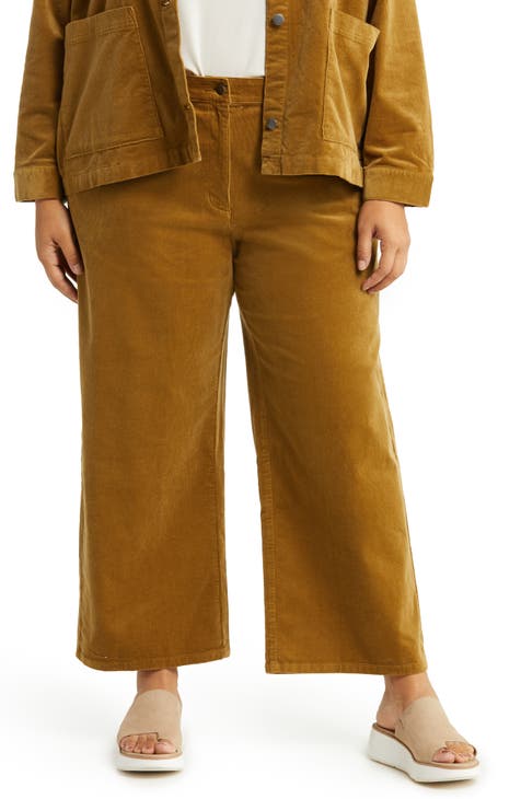 plus size corduroy pants