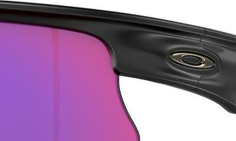 Shop Oakley Bisphera 68mm Prizm™ Gradient Oversize Rectangular Sunglasses In Crystal Grey