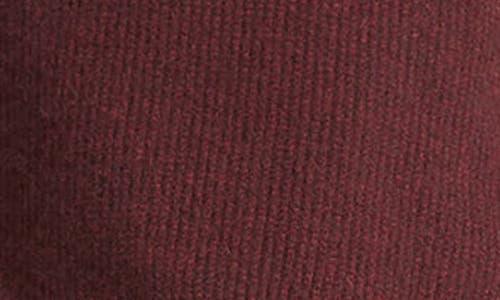 Shop Vince Thermal Knit Boiled Cashmere Sweater In Vermouth/oxblood