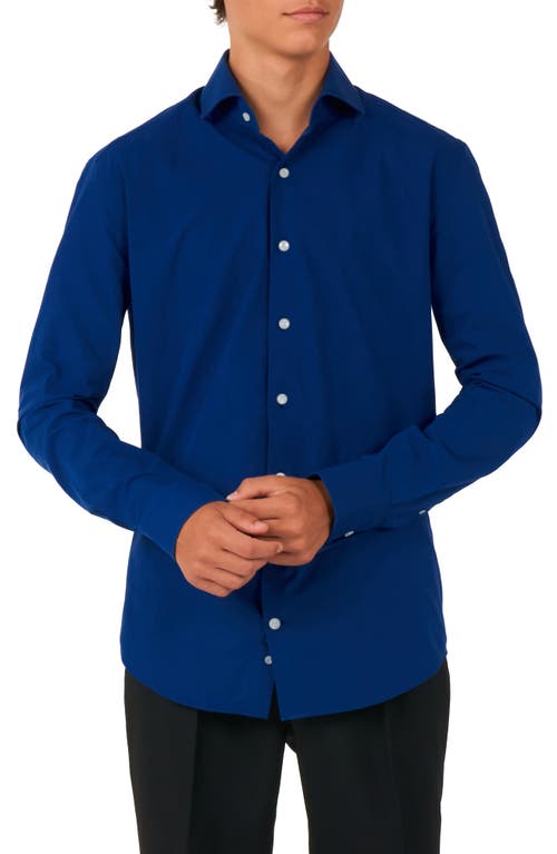 OppoSuits Kids' Royale Button-Up Shirt Navy at Nordstrom