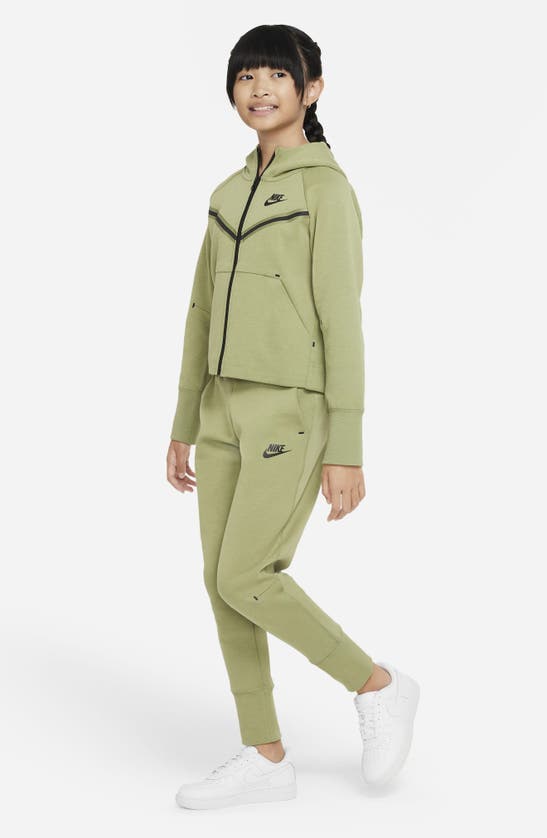 Nike Sportswear Tech Fleece Big Kids' (girls') Pants In Green | ModeSens