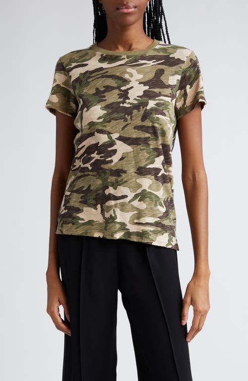 ATM Anthony Thomas Melillo Camo Print Cotton T-Shirt Classic at Nordstrom,