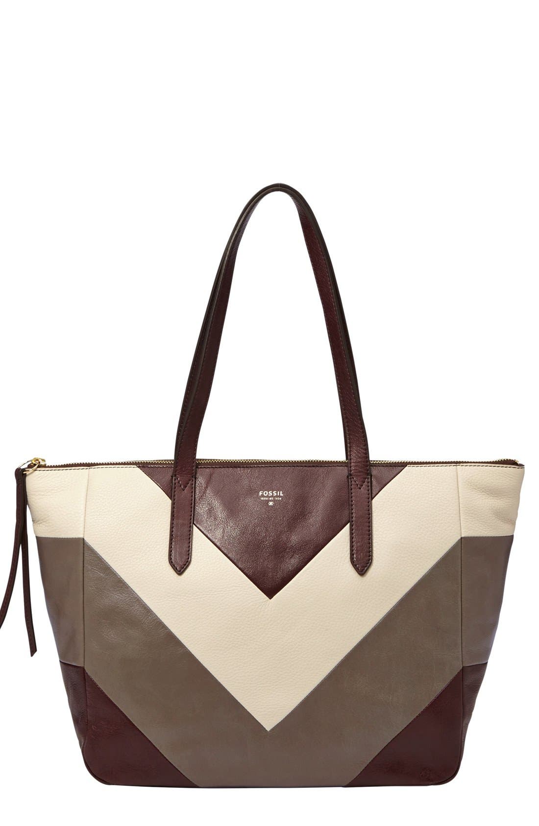 Fossil 'Sydney Patchwork' Shopper Nordstrom