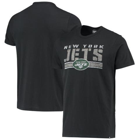 Men's New York Jets Junk Food Cream Tie-Dye Long Sleeve T-Shirt