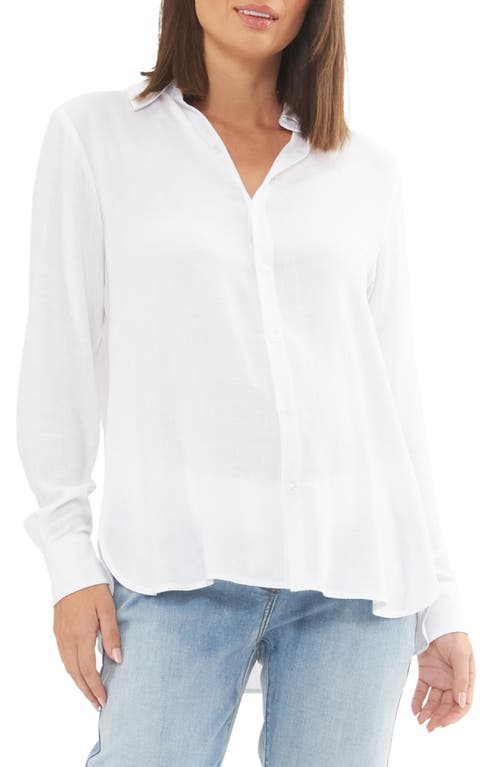 Ripe Maternity Clara Relaxed Maternity/Nursing Button-Up Shirt at Nordstrom,