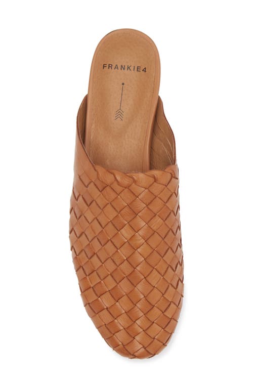 Frankie4 Wallace Mule In Tan Weave