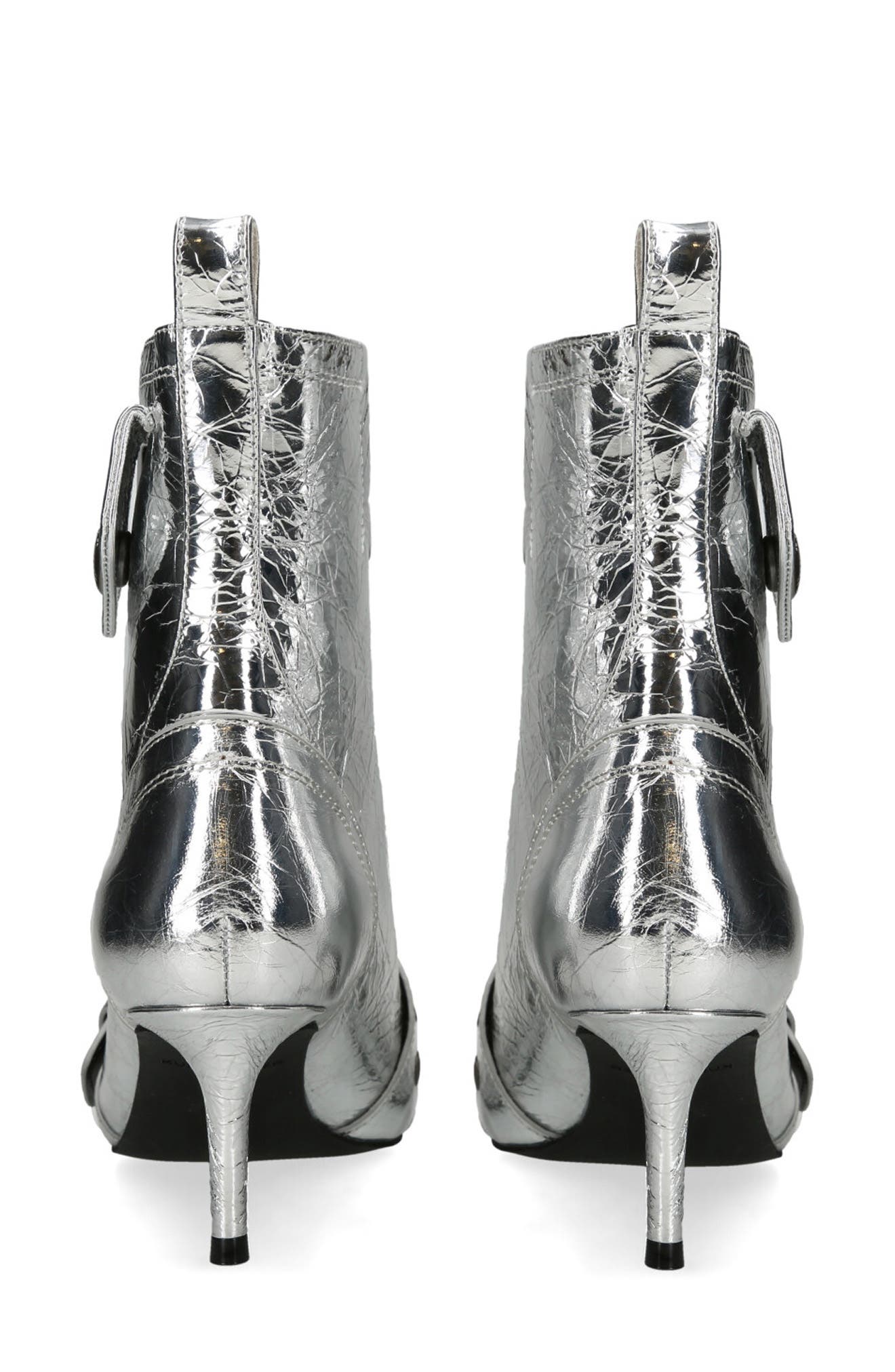 Kurt geiger silver fashion boots