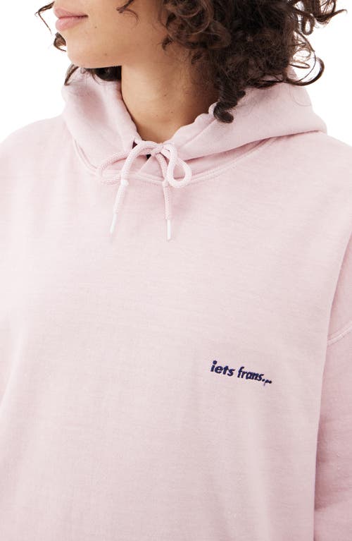 Shop Iets Frans Embroidered Hoodie In Pink