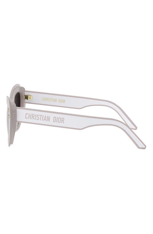 Dior Pacific B3u 40gl Pink Sunglasses In Shiny Pink/violet