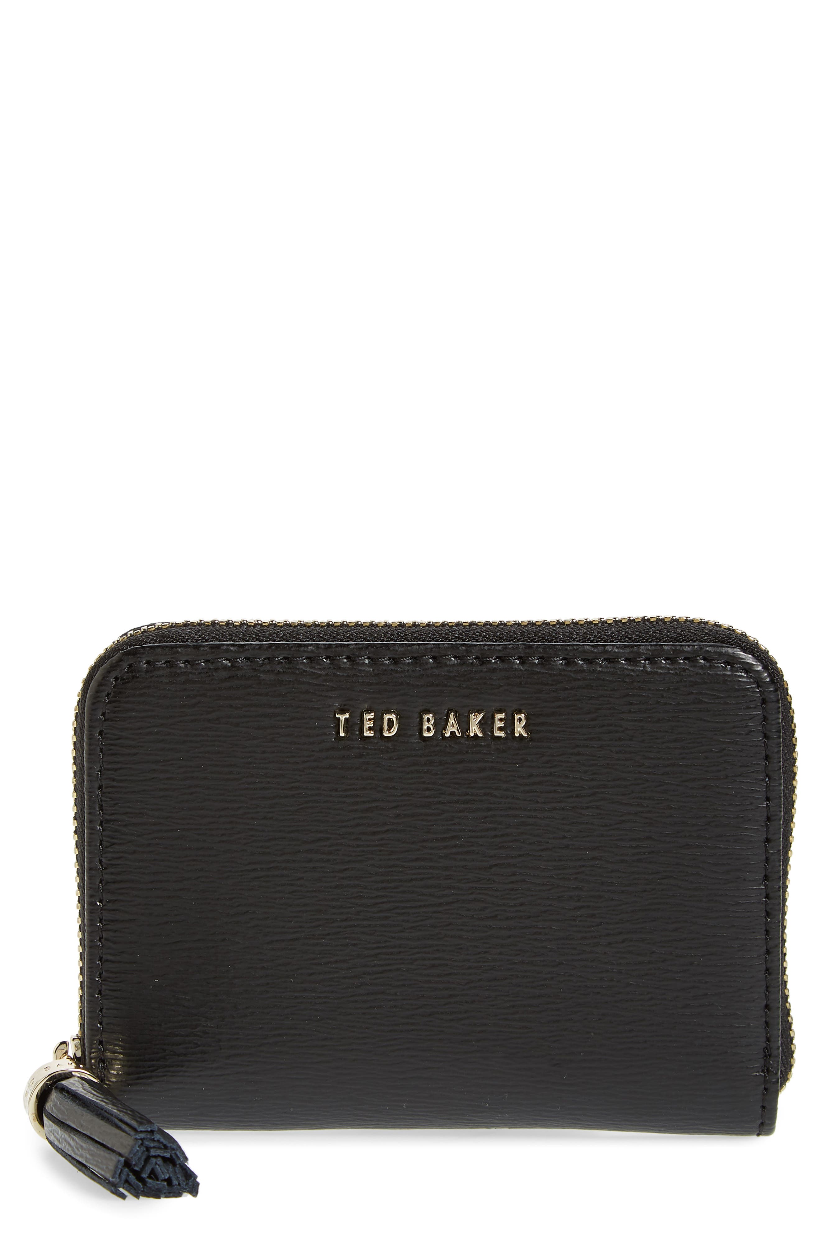 Ted Baker London Belaah Zip Around Leather Wallet Nordstrom