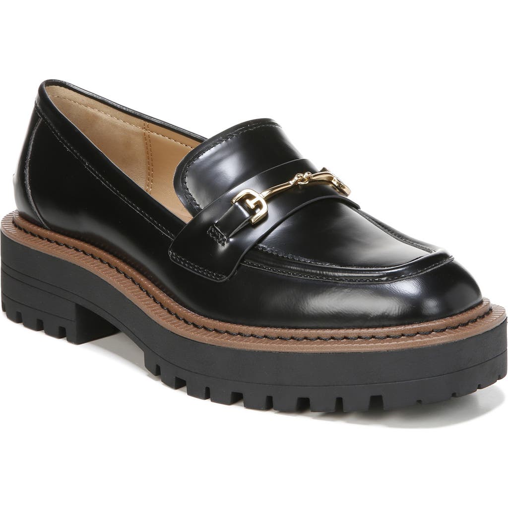 Sam Edelman Laurs Platform Lug Sole Loafer In Black