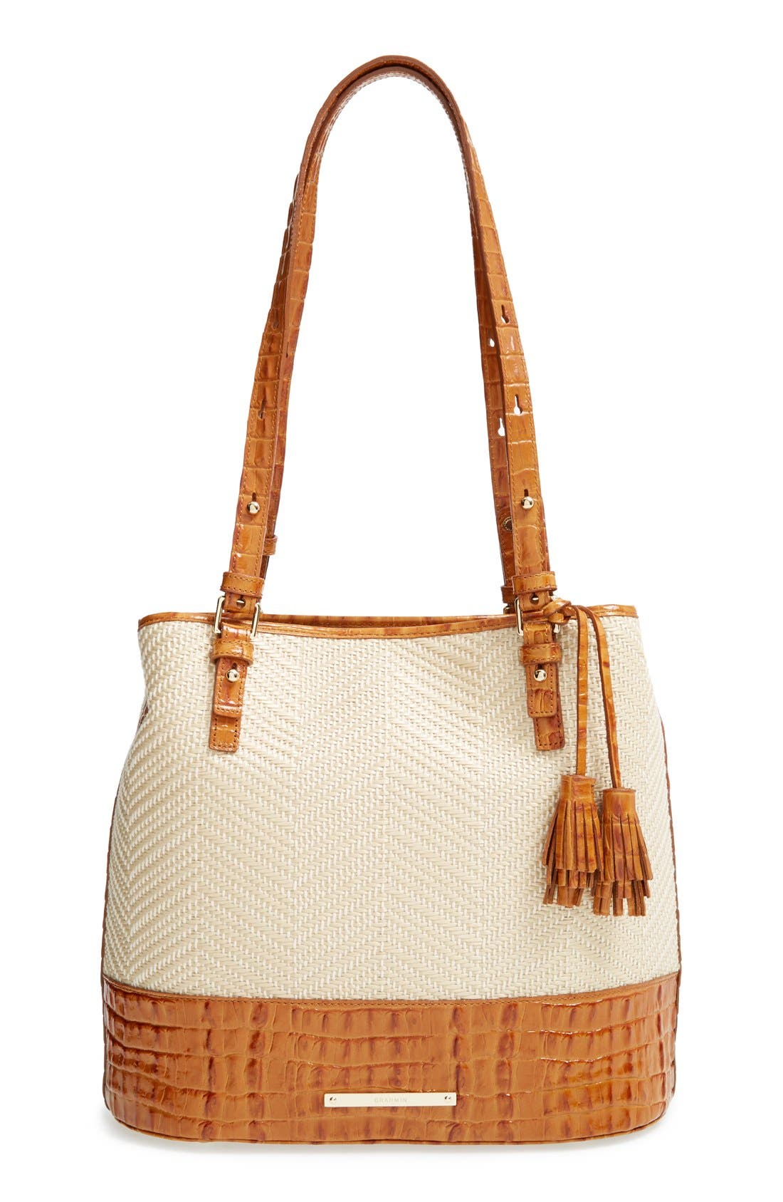 brahmin hudson bucket bag