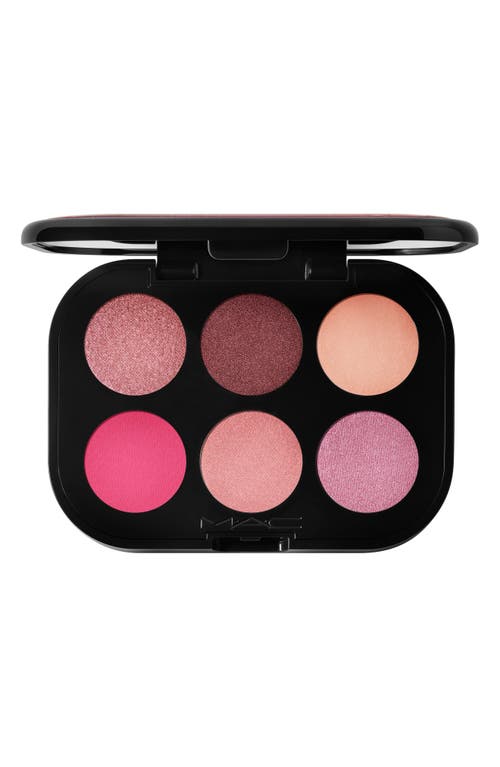 MAC Cosmetics Connect in Color 6-Pan Eyeshadow Palette in Rose Lens at Nordstrom