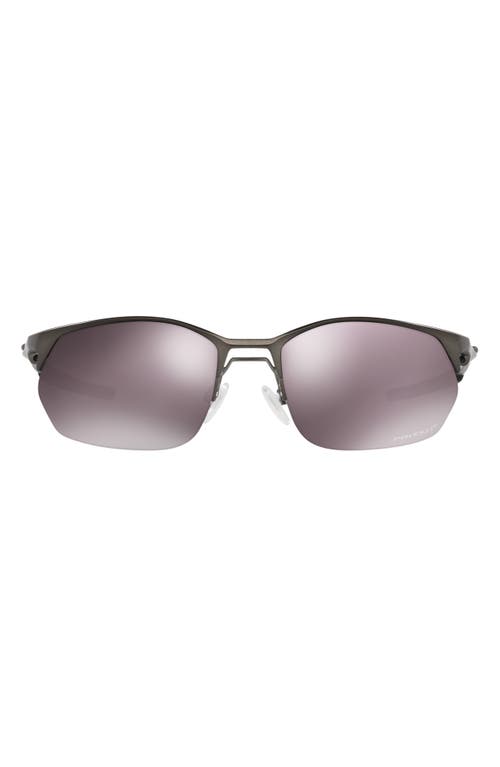 Oakley Wire Tap 2.0 60mm Prizm Polarized Rectangular Sunglasses in Pewter at Nordstrom