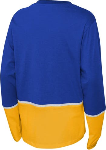 Outerstuff Youth St. Louis Blues Pro Assist Long Sleeve T-Shirt
