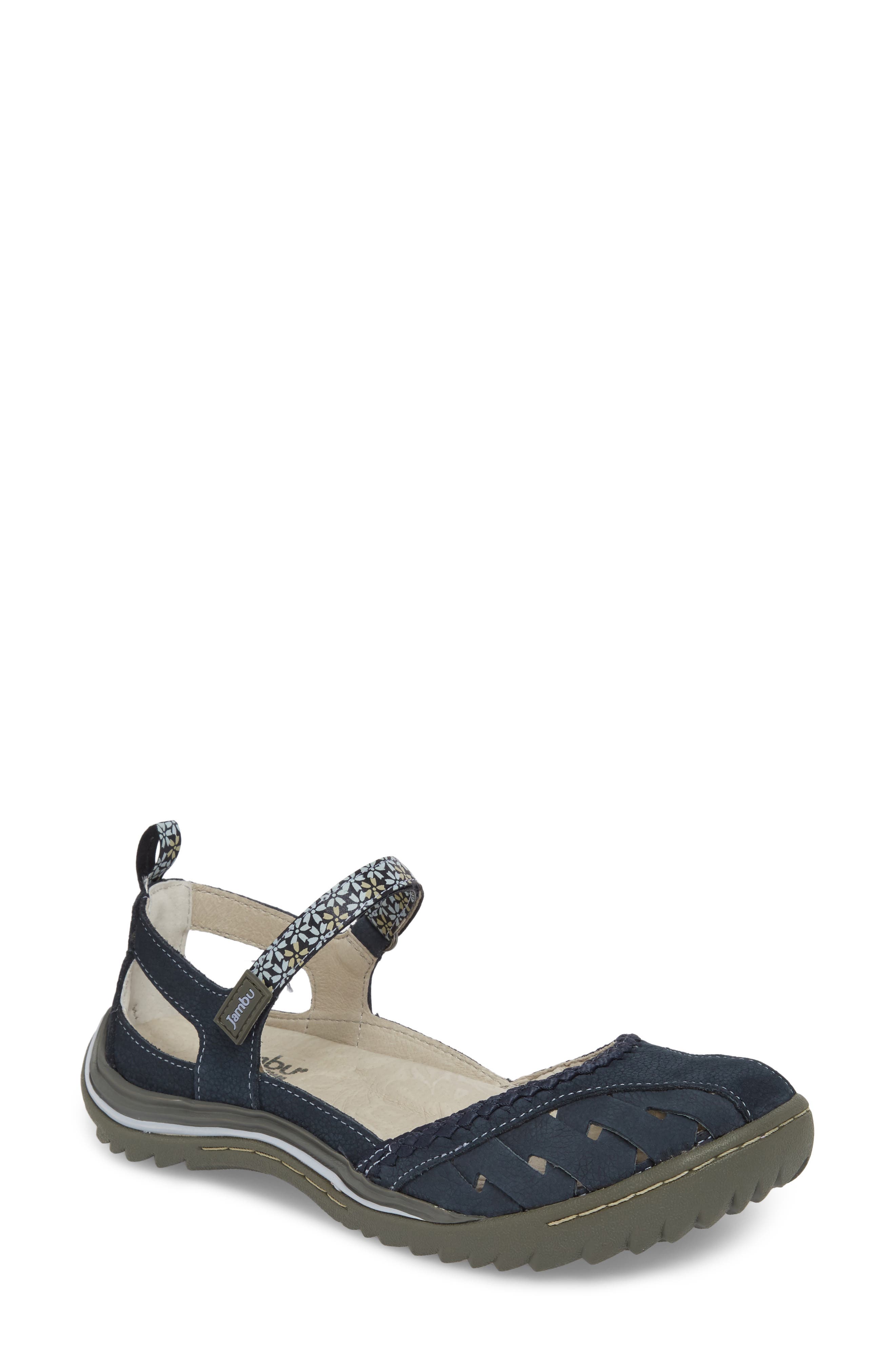 Jambu Apple Blossom Sporty Mary Jane, Blue